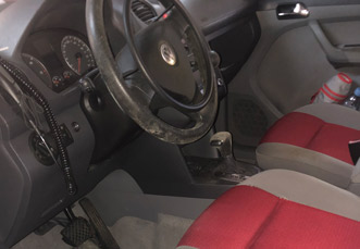 Porsche Cayman pour conduire sans les pieds